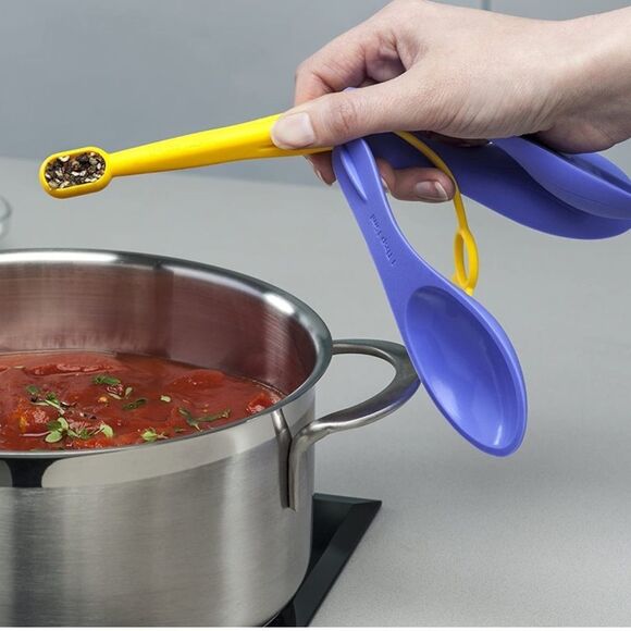 Zeal Tulip Crocus Silicone Measuring Spoon Set - Picture 6 of 8